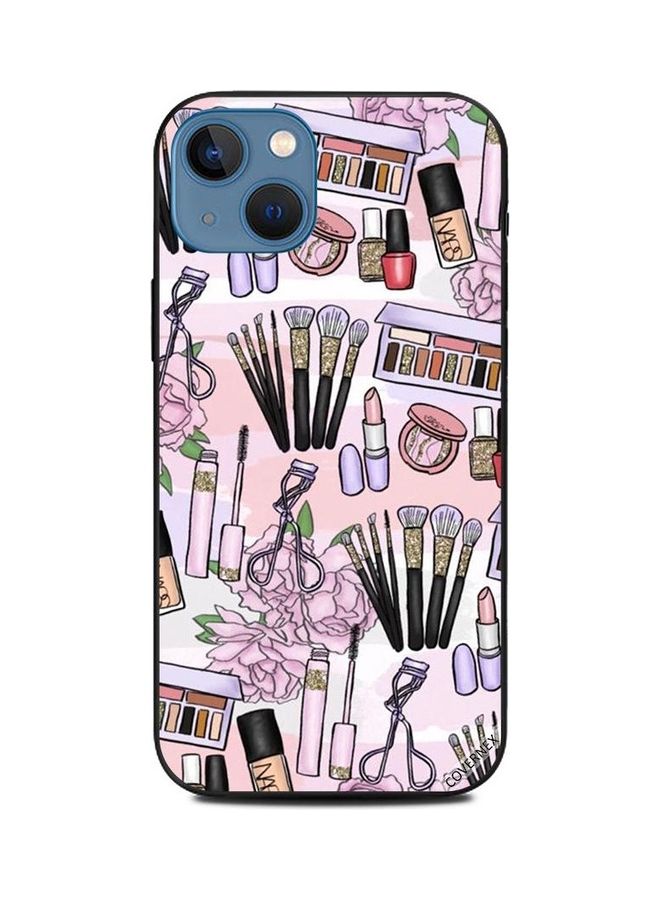 Covernex Apple iPhone 13 Protective Case Cover Printed Featuring Girls Essentials DESIGN_0729 - Image 1