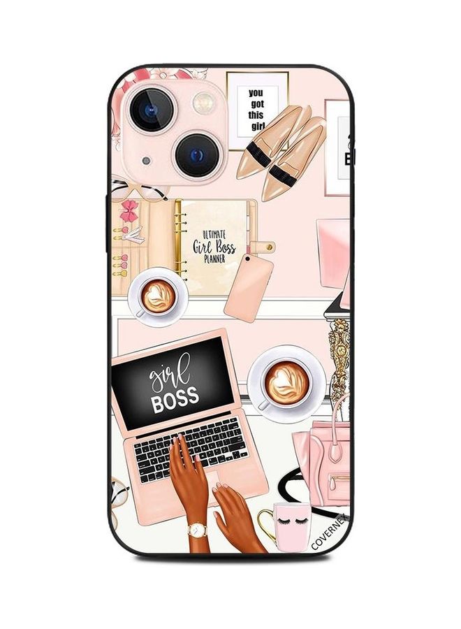 Covernex Ultimate Girl Boss Planner Printed Protective Case Cover For Apple iPhone 13 Mini Multicolour - Image 1