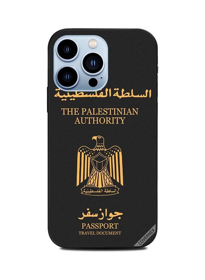 Covernex Palestinian Passport Printed Protective Case Cover For Apple iPhone 13 Pro Multicolour - Image 1