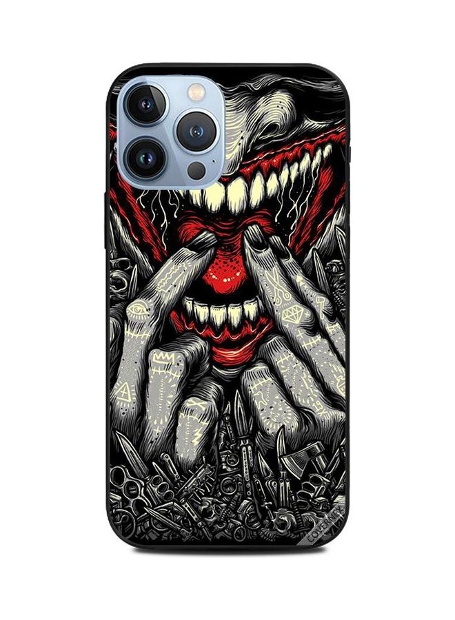 كوفرنيكس غطاء حماية واقٍ لهاتف أبل آيفون 13 برو ماكس بطبعة التصفير بالأصابع - Image 1