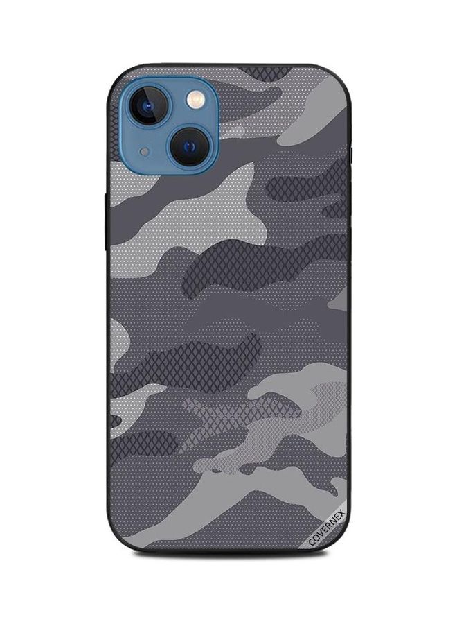 كوفرنيكس غطاء حماية واق بتصميم بنمط مموه لهاتف أبل آيفون 13 متعدد الألوان - Image 1