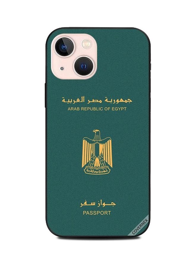 Covernex Egypt Passport Printed Protective Case Cover For Apple iPhone 13 Mini Multicolour - Image 1