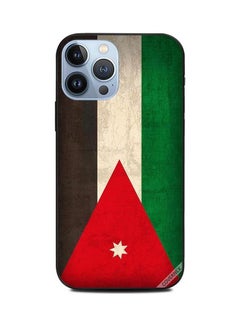 Jordan Flag Printed Protective Case Cover For Apple iPhone 13 Pro Max Multicolour