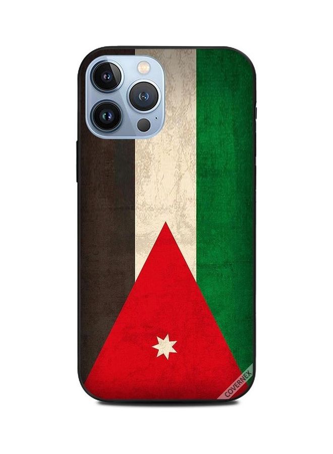 Covernex - Jordan Flag Printed Protective Case Cover For Apple iPhone 13 Pro Max Multicolour - Image 1