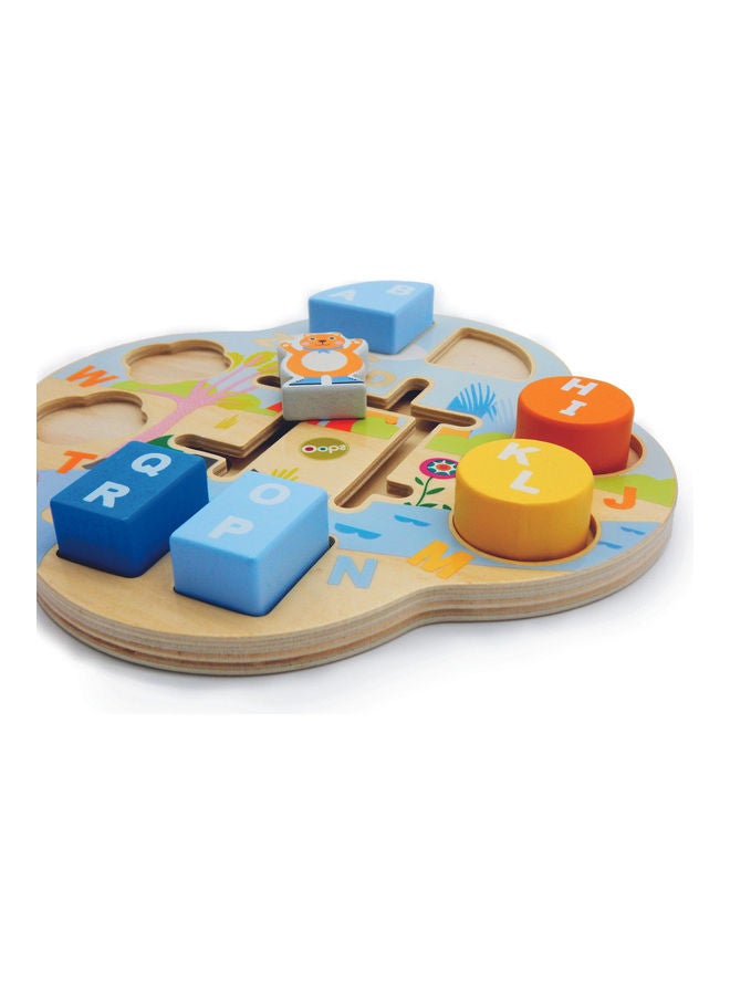 Oops! My Alphabet Blocks Bear Toy For Kids 22cm  - Image 3