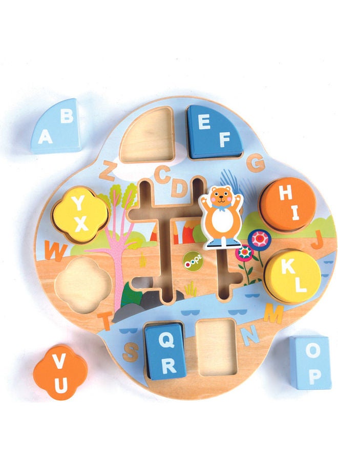 Oops! My Alphabet Blocks Bear Toy For Kids 22cm  - Image 5