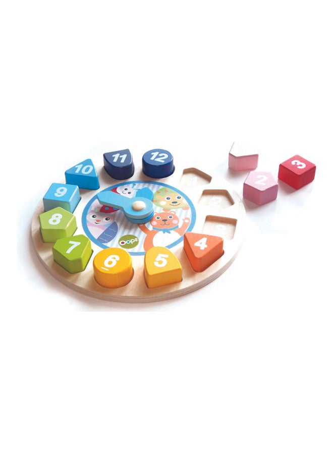 Oops! My Clock Blocks Combo Toy For Kids 22cm  - Image 2
