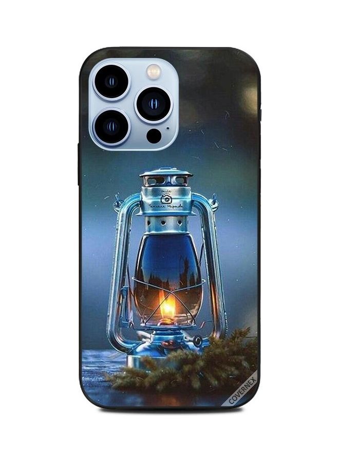 كوفرنيكس غطاء حماية واقٍ بطبعة مصباح مضيء لأبل آيفون 13 برو متعدد الألوان - Image 1