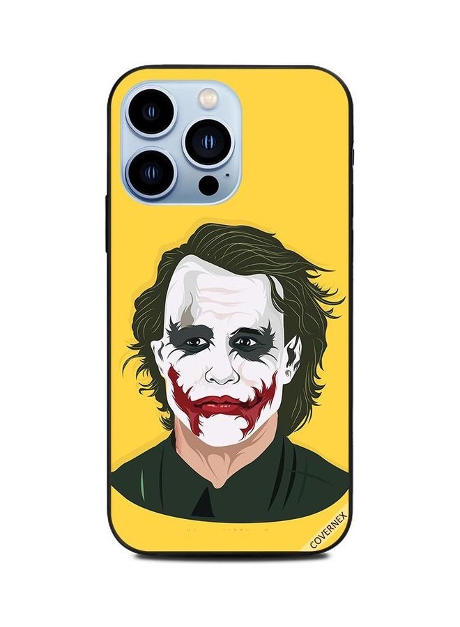 كوفرنيكس غطاء حماية واقٍ بطبعة فنية لشخصية الجوكر لأبل آيفون 13 برو متعدد الألوان - Image 1
