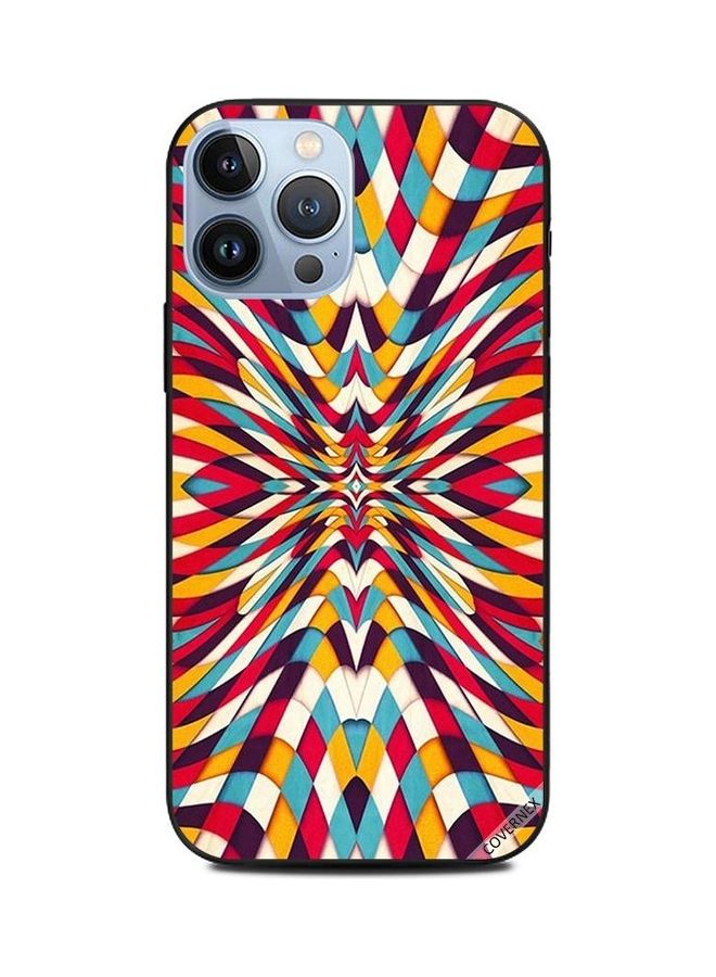 Colored Illusion Printed Protective Case Cover For Apple iPhone 13 Pro Max Multicolour