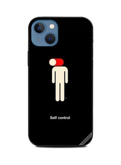 Self Control Printed Protective Case Cover For Apple iPhone 13 Multicolour
