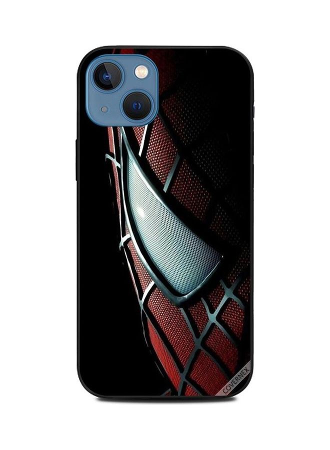 Covernex Apple iPhone 13 Protective Case Cover Printed Featuring Spiderman Eye DESIGN_1264 - Image 1