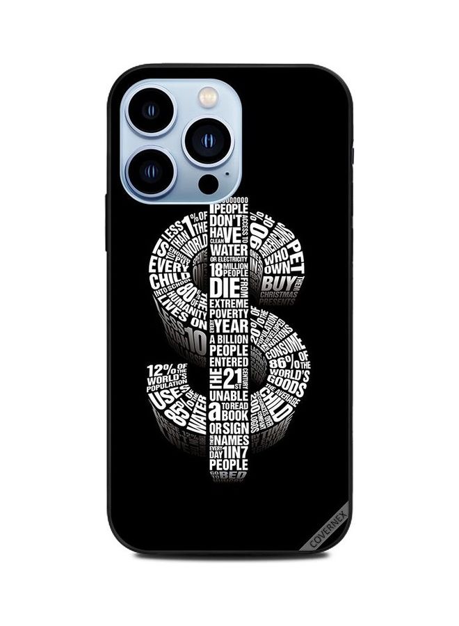 Covernex Dollar Printed Protective Case Cover For Apple iPhone 13 Pro Multicolour - Image 1