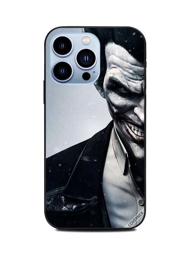 كوفرنيكس غطاء حماية واقٍ بطبعة نصف وجه لأبل آيفون 13 برو متعدد الألوان - Image 1