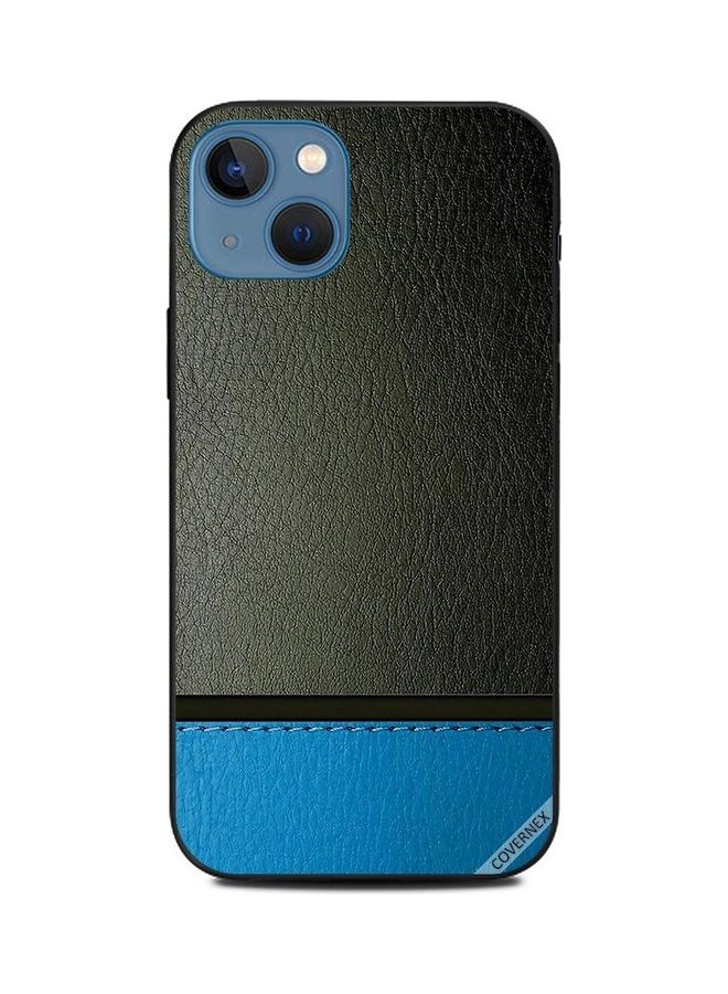 كوفرنيكس غطاء حماية واقٍ بتصميم بنمط جلدي لهاتف أبل آيفون 13 متعدد الألوان - Image 1
