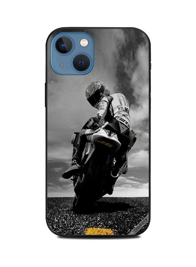 Covernex Looking Back Printed Protective Case Cover For Apple iPhone 13 Multicolour - Image 1