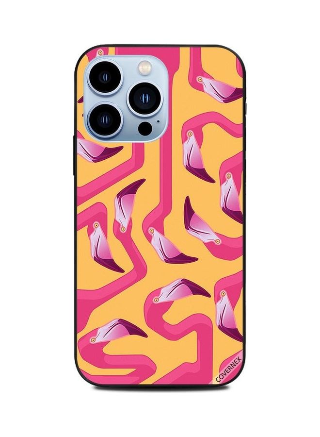 Covernex Protective Case Cover For Apple iPhone 13 Pro Flamingo Square - Image 1