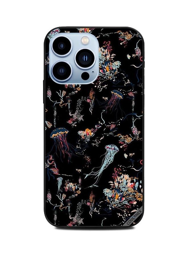 Covernex Protective Case Cover For Apple iPhone 13 Pro Jelly Fish Art - Image 1