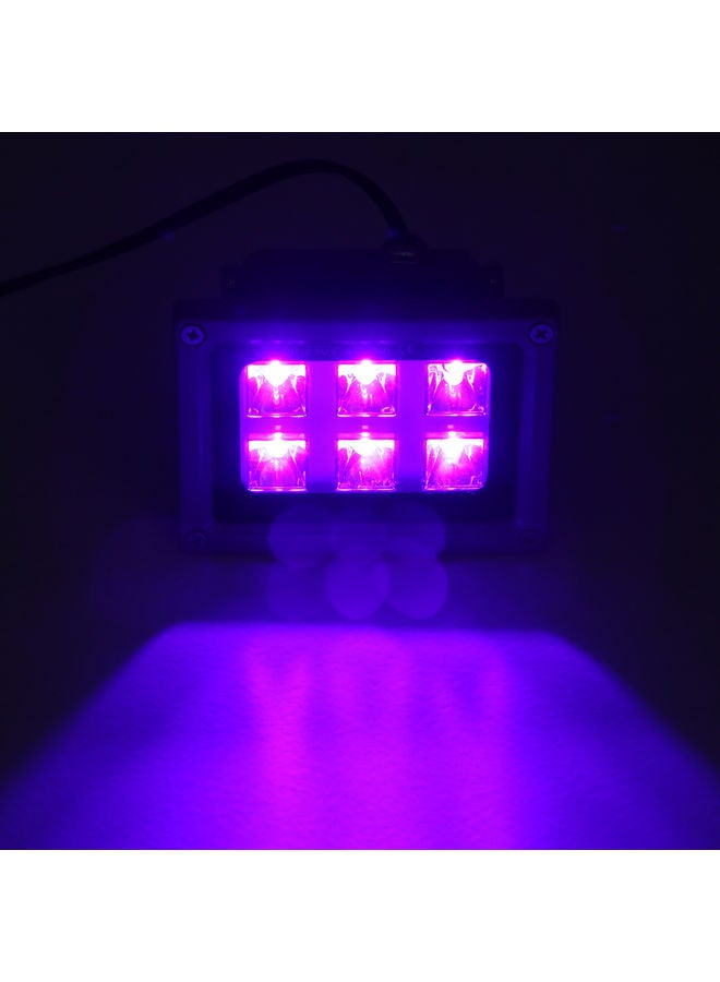 Solidify Photosensitive 6 bulbs Ultraviolet Resin Curing Light for 3D Printer Purple 13.00 x 10.00 x 10.00cm