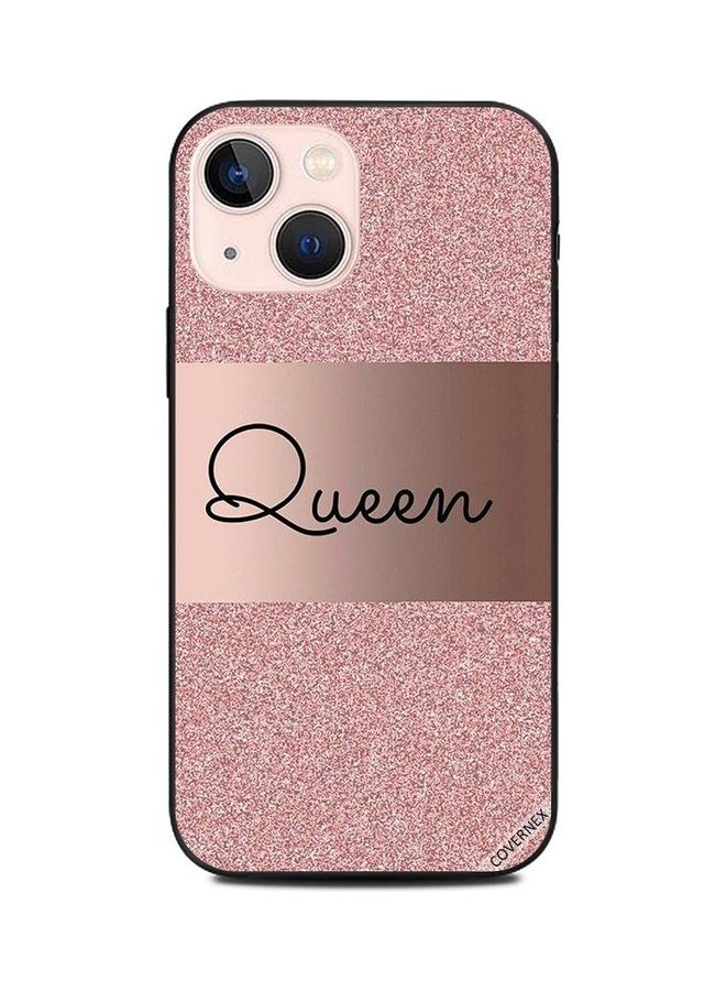 Covernex Queen Glitters BG Printed Protective Case Cover For Apple iPhone 13 Mini Multicolour - Image 1