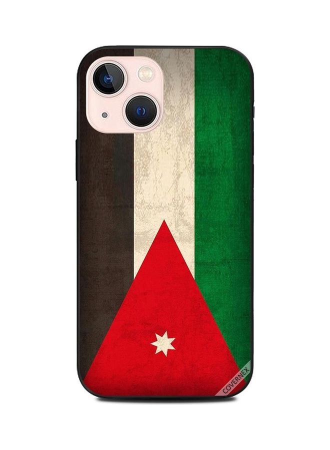 Covernex Jordan Flag Printed Protective Case Cover For Apple iPhone 13 Mini Multicolour - Image 1
