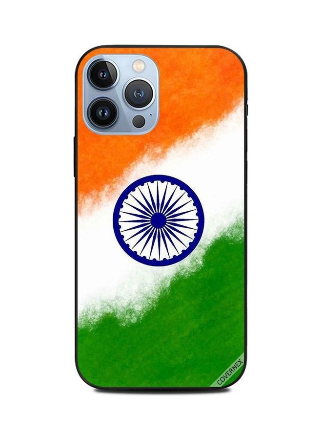 Covernex India Flag Colors Printed Protective Case Cover For Apple iPhone 13 Pro Max Multicolour - Image 1