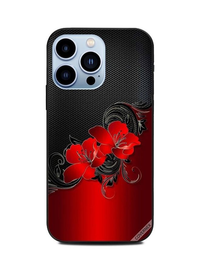 Covernex Flowers  Printed Protective Case Cover For Apple iPhone 13 Pro Multicolour - Image 1