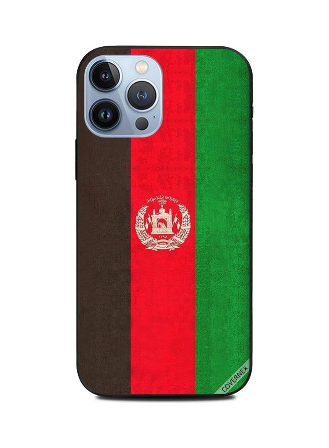 Covernex Afghanistan Flag Vintage Printed Protective Case Cover For Apple iPhone 13 Pro Max Multicolour - Image 1