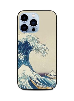 Covernex Water Wave Art Printed Protective Case Cover For Apple iPhone 13 Pro Multicolour  - Image 1