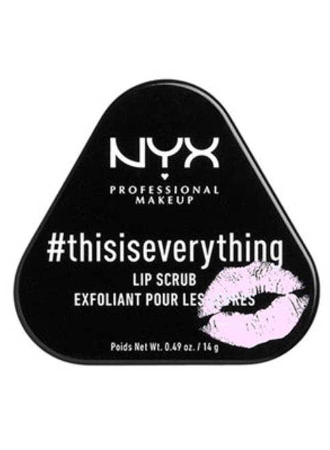 NYX PROFESSIONAL MAKEUP - #Thisiseverything Lip Scrub Pink 01 14grams - Image 1