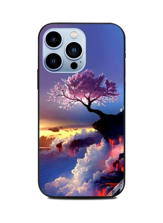 Covernex Winter Clouds On The Sea Printed Protective Case Cover For Apple iPhone 13 Pro Multicolour  - Image 1