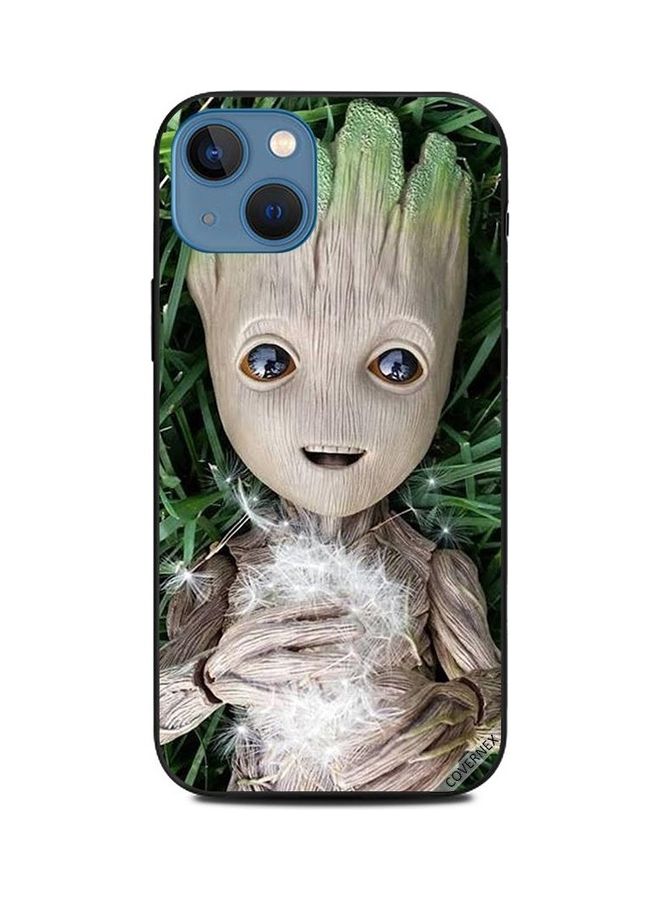 كوفرنيكس غطاء حماية واقٍ بطبعة شخصية جروت لهاتف أبل آيفون 13 متعدد الألوان - Image 1