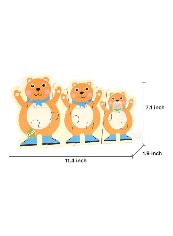 Oops! Oops - Dual-Step Puzzle Bear 23cm  - Image 3