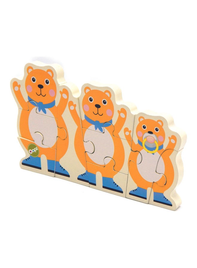 Oops! Oops - Dual-Step Puzzle Bear 23cm  - Image 5