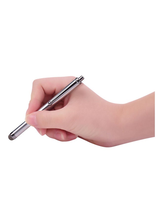 Universal Capacitive Stylus Pen Silver - Image 2