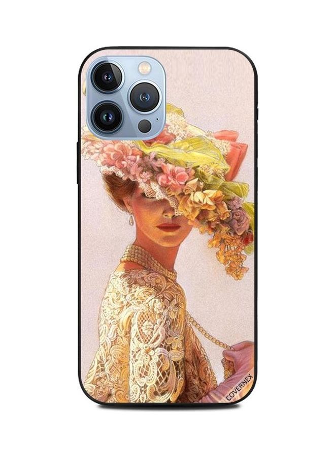 Covernex Retro British Lady Printed Protective Case Cover For Apple iPhone 13 Pro Max Multicolour - Image 1