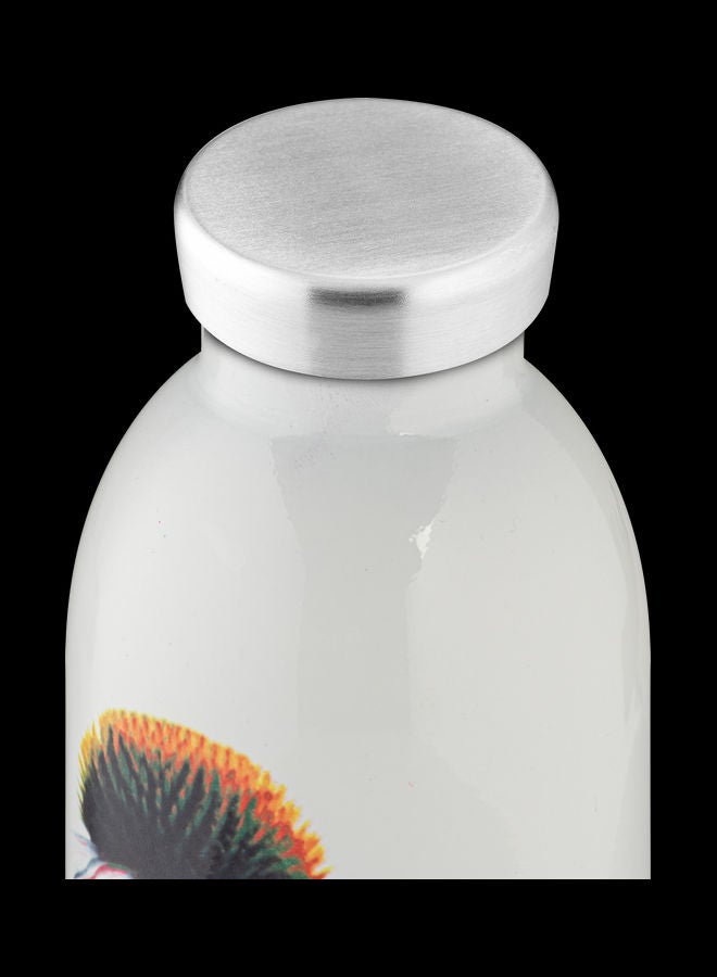 24Bottles - Love Song Clima Double Walled Insulated Stainless Steel Water Bottle White 7.3 x 20.5cm - Image 1