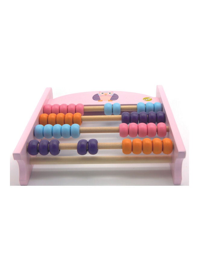 Oops! Count with me Wooden Colourful Abacus Owl Toy For Kids 20cm - Image 3