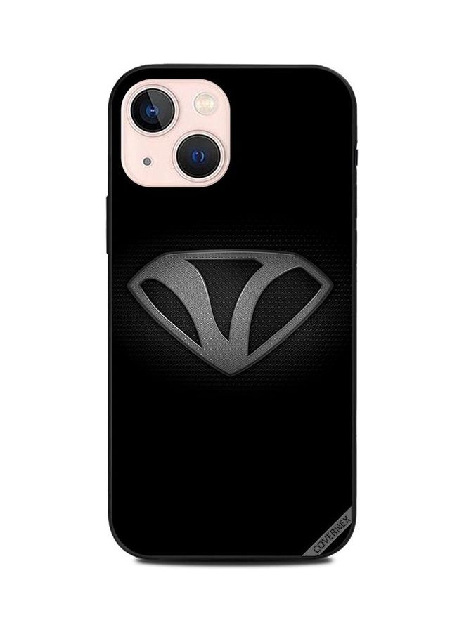 Covernex Alphabet V Printed Protective Case Cover For Apple iPhone 13 Mini Multicolour  - Image 1