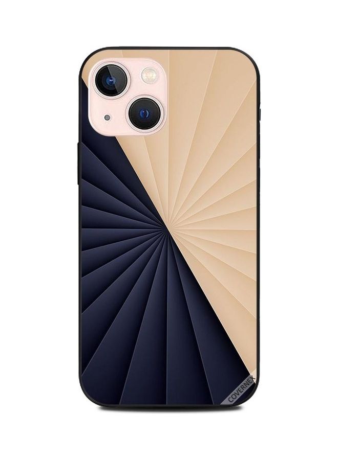 كوفرنيكس غطاء حماية واقٍ لهاتف أبل آيفون 13 ميني كريم أند بلاك روتيشنز باترن - Image 1