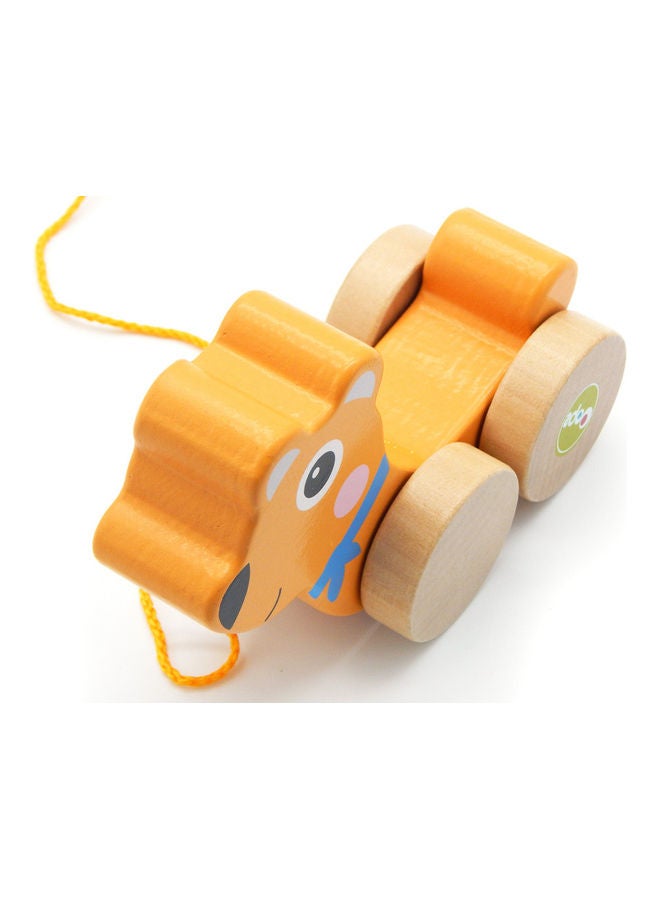 Oops! Pull And Fun Bear Toy With Detachable Rotating Ball And Rattle 15cm - Image 4