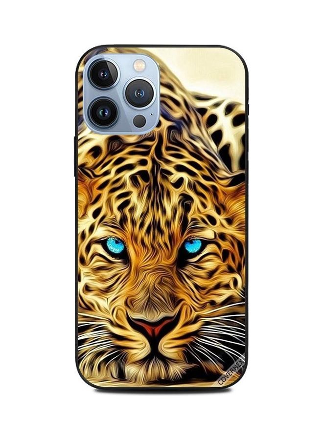 Covernex Protective Case Cover For Apple iPhone 13 Pro Max Gold Leopard - Image 1