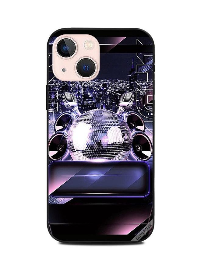 كوفرنيكس غطاء حماية واقٍ بطبعة بتصميم عالم الدي جي لهاتف أبل آيفون 13 ميني متعدد الألوان - Image 1