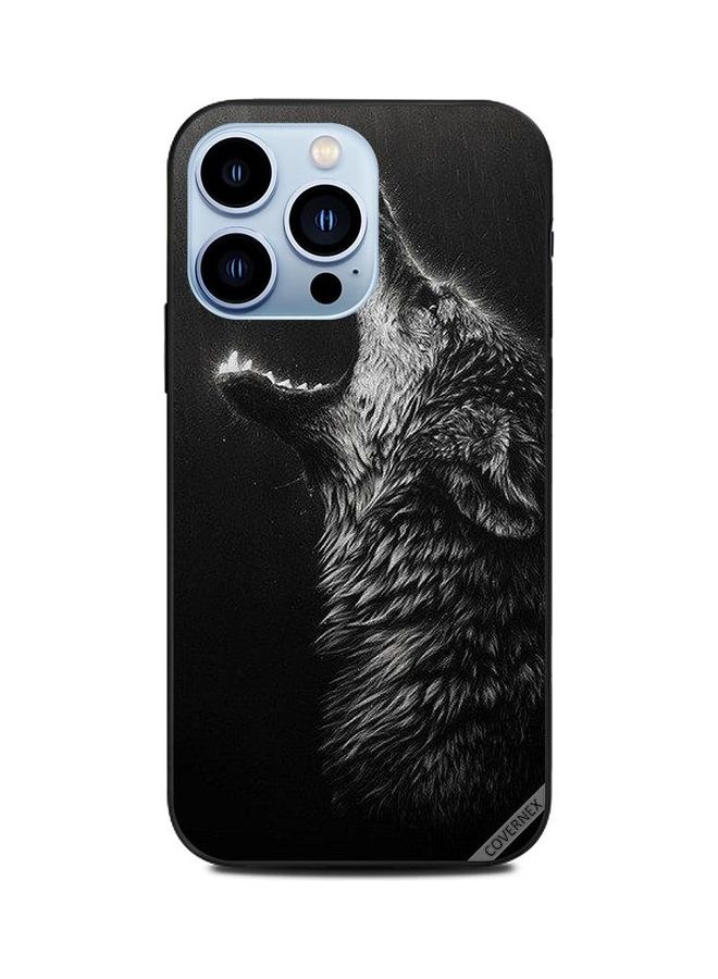 Covernex Protective Case Cover For Apple iPhone 13 Pro Scowling Wolf - Image 1