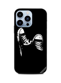 Canva Shoes Printed Protective Case Cover For Apple iPhone 13 Pro Multicolour