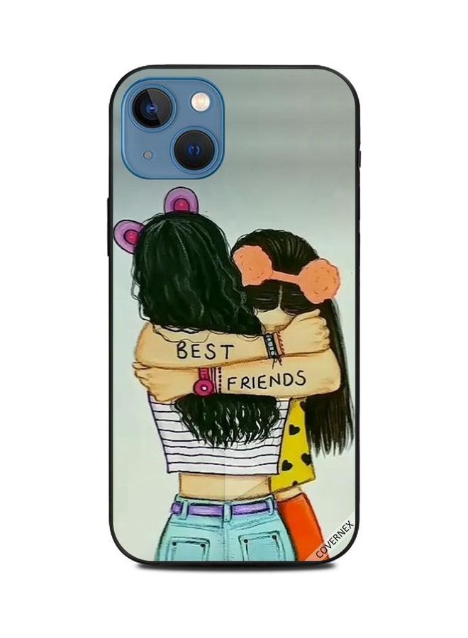 Covernex Girl Best Friend Printed Protective Case Cover For Apple iPhone 13 Multicolour - Image 1