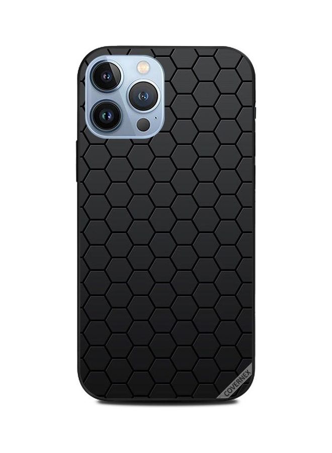 Covernex Apple iPhone 13 Pro Max Protective Case Cover Printed Featuring Polygons Pattern DESIGN_1447 - Image 1