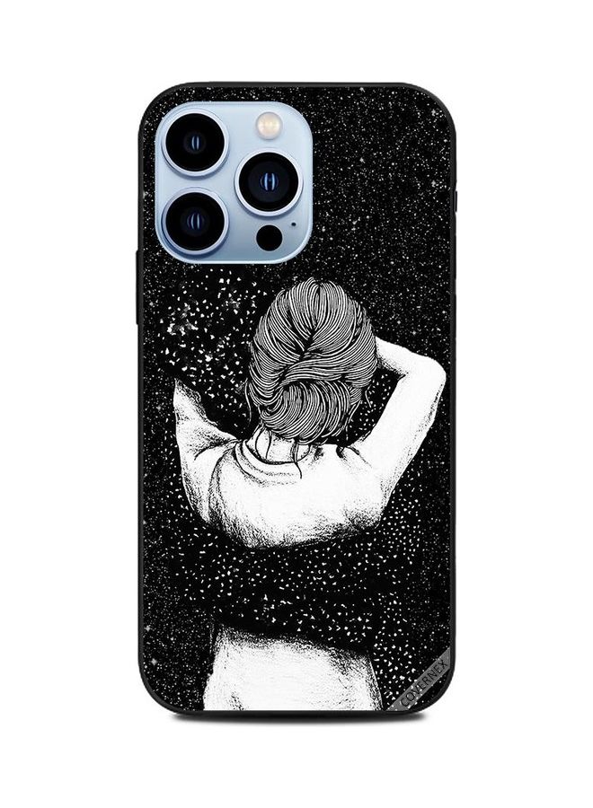 Covernex Protective Case Cover For Apple iPhone 13 Pro Night Imagination Of Doodle Girl - Image 1