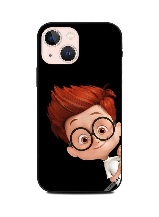 Covernex Cute Boy Appearing Printed Protective Case Cover For Apple iPhone 13 Mini Multicolour - Image 1