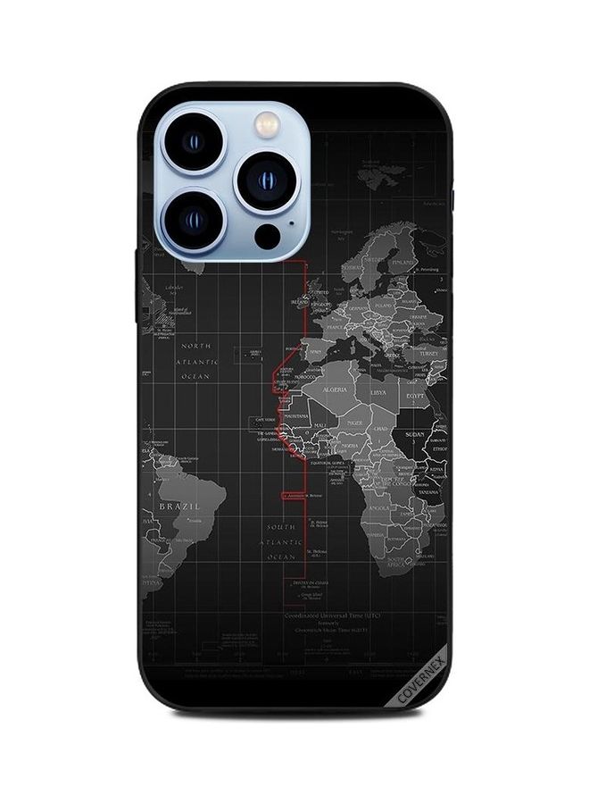 Covernex Apple iPhone 13 Pro Protective Case Cover Printed Featuring Ocean Borders DESIGN_0327 - Image 1